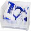 Akro-Mils 30250 AkroBins Plastic Storage Bins, 15"x16"x7", Clear, 6-Pack view 4