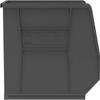 Akro-Mils 30260 AkroBins Plastic Storage Bins, 18"x11"x10", Black, 6-Pack view 4