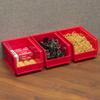Akro-Mils 30210 AkroBins Plastic Storage Bin Hanging Stacking Containers, (5-Inch x 4-Inch x 3-Inch), Black, 24-Pack view 2