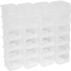 Akro-Mils - 30210SCLAR 30210 AkroBins Plastic Storage Bin Hanging Stacking Containers, (5-Inch x 4-Inch x 3-Inch), Clear, (24-Pack) view 1