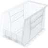 Akro-Mils 30240 AkroBins Plastic Storage Bins, 15"x8"x7", Clear, 12-Pack view 1