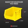 Akro-Mils 30239 AkroBins Plastic Storage Bins, 11"x8"x7", Yellow, 6-Pack view 4