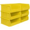 Akro-Mils 30235 AkroBins Plastic Storage Bins, 11"x11"x5", Yellow, 6-Pack view 1