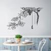 Kitchen Wall Decor. Decal for Dinning Room. Bathroom Wall Decor. Grape Vine Floral Decoration. Restaurant Decor. #276 view 1