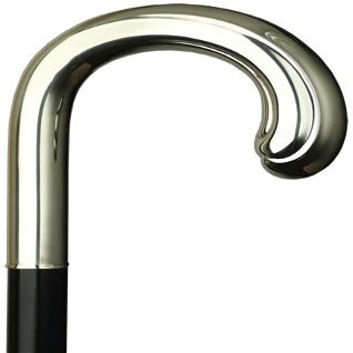 Men Bulb Nose Black Maple Shaft, Alpacca Handle -Affordable Gift! Item #DHAR-9012100