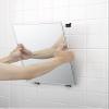 Topre N-5 Bath Mirror, Replacement Mirror, Approx. Height 18.0 x Width 14.4 inches (45.7 x 36.3 cm), Thickness 0.2 inches (5 mm), Moisture Resistant, Easy Installation, Made in Japan, 1 Piece view 2