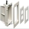 Arlington DVFR1W-1 Recessed Electrical/Outlet Mounting Box, Single Gang view 1