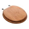 Comfort Seats C3B2R220BN Toilet Seat, Round, Rattan Bamboo view 2