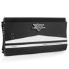 2-Channel High Power MOSFET Amplifier - Slim 6000 Watt Bridgeable Mono Stereo 2 Channel Car Audio Amplifier w/Crossover Frequency and Bass Boost Control, RCA Input and Line Output - Lanzar VCT2610 view 1