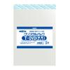 Shimojima 006742500 Haiko Transparent OPP Bag, Crystal Pack, Tape, for DVDs, 100 Sheets view 1