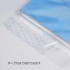 Shimojima 006742500 Haiko Transparent OPP Bag, Crystal Pack, Tape, for DVDs, 100 Sheets view 2