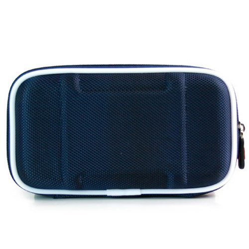 Kroo USA Nylon Case for Hard Drive (Dark Blue)
