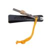 Dr. Slick Nipper w/Pin, File & Knot Tyer, 2", High Grade Japanese Stainless Steel, Black view 2