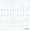 Arabic Keyboard Stickers with Blue Lettering Transparent Background for Desktop, Laptop and Notebook view 1