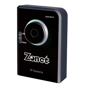 Internet Ip Camera 640X480 Audio Motion Detection 1 Way