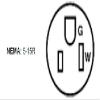 Leviton S01-05325-0IS Ivory Residential Grade Straight Blade Duplex Receptacle view 2