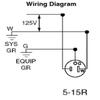 Leviton S01-05325-0IS Ivory Residential Grade Straight Blade Duplex Receptacle view 4
