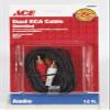4 each: Ace Dual RCA Cable (3102647) view 1