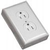 WIREMOLD COMPANY, Ivory B2D Outlet Box Duplex Switch, 1-Pack, 1 Pack view 1
