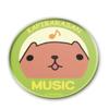 Capybara capybara Mr. speaker badge A view 1