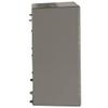 2-Gang Weatherproof Box, Seven 1/2 in. Threaded Outlets, Gray view 2