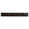Mr. Dj PSC109 8-Outlet Illuminated Power Strip view 1