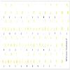 Chinese Keyboard Stickers with Yellow Lettering Clear Transparent Background view 2