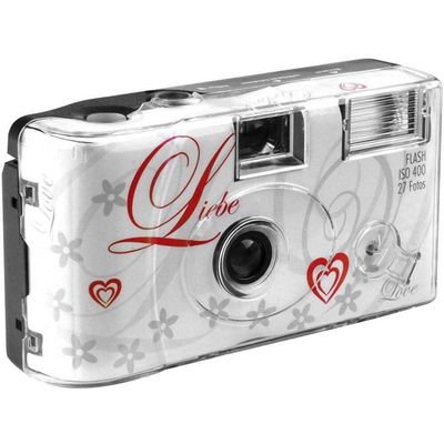 Inconnu Liebe Love Disposable Wedding Camera 27 Poses and Flash