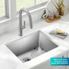 KRAUS Stainless Steel 23 in 16 Gauge Undermount Kitchen Sink KHU101-23 view 3