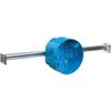 Carlon B620K Ceiling Fan Box, New Work, 4-Inch Diameter by 2-1/4-Inch Depth, Blue view 1