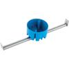 Carlon B620K Ceiling Fan Box, New Work, 4-Inch Diameter by 2-1/4-Inch Depth, Blue view 2