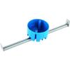 Carlon B620K Ceiling Fan Box, New Work, 4-Inch Diameter by 2-1/4-Inch Depth, Blue view 3