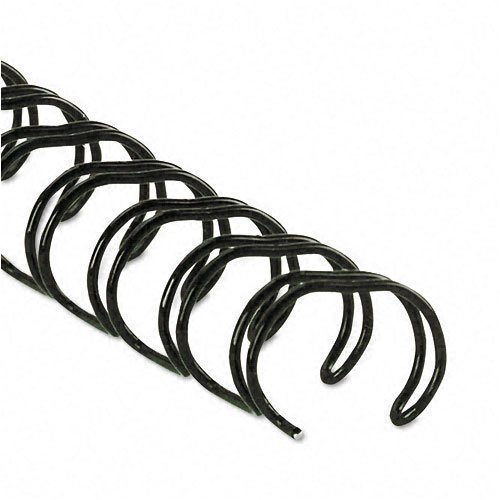 Fellowes : Wire Bindings, 1/4" 35-Sheet Capacity, Black, 25 per Pack -:- Sold as 2 Packs of - 25 - / - Total of 50 Each