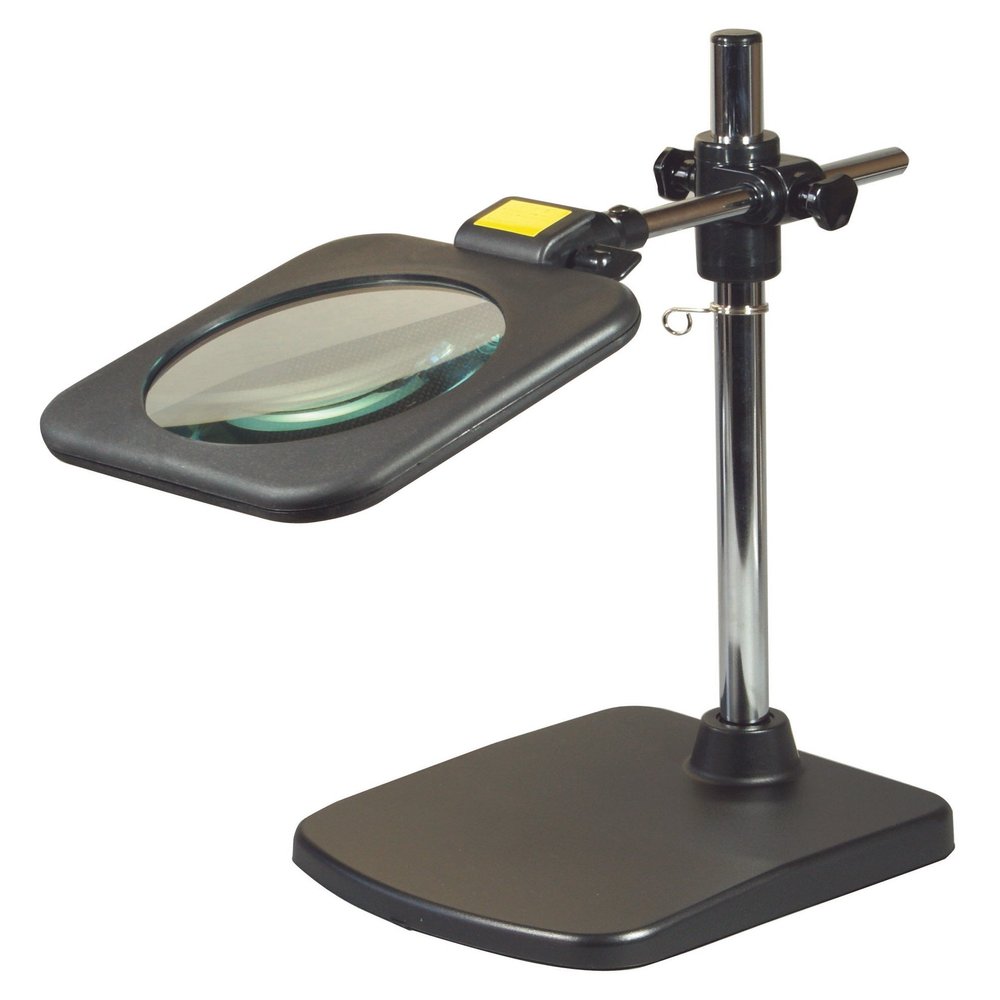 TSK Stand Loupe, 2X Magnification, Lens Diameter 5.1 inches (130 mm), 130 GM