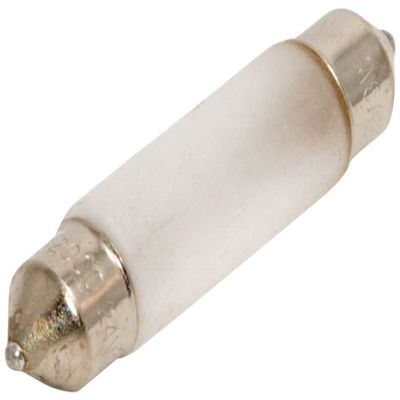 Bulbrite 715634 - 3 Watt Xenon Festoon Light Bulb, 24 Volt, T3-1/4, Frosted
