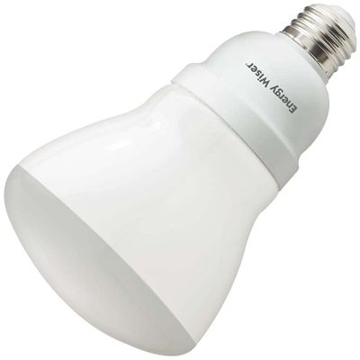Bulbrite CF15R30WW/DM 15Watt Dimmable Compact Fluorescent R30 Reflector, Warm White