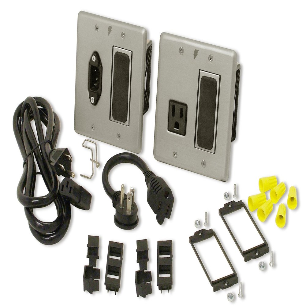 Furman MIW XT In-Wall Power and Signal Line Cord Management with Built-In Noise Filtration