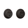 SCHLAGE B62N716 Deadbolt, Keyed 2 Sides, Aged Bronze view 1
