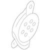 Ford 4L1Z-15K864-A - SPEAKER ASY - PARKIN view 2