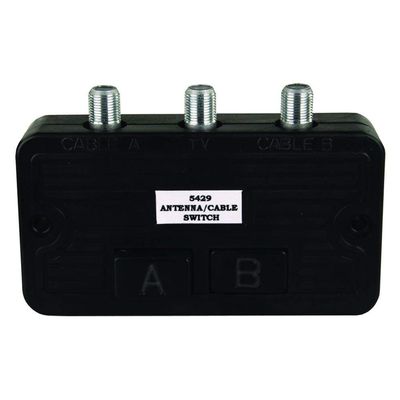 JR Products 47845 Cable TV A/B Switch Box