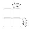 4Keyboard Norwegian ON Black Background Netbook Non-Transparent Keyboard Labels Layout view 2