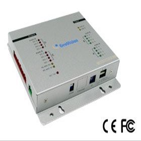 Geovision GV-IO Box 4 provides 4 inputs and 4 relay outputs
