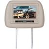 BOSS Audio Systems HIR7T Universal Headrest with Pre-Installed 7 Inch Widescreen TFT Monitor Tan view 1