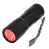 LEDwholesalers 9 red LED Light Flashlight Aviator AAA Torch Astronomy, 7301RED view 1