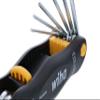 Wiha 35197 Inch Pocket Star Fold Up Key Set with Large Ergo Handle, 9-Piece view 4