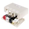 Hubbell ISB4OW Housing, Surface Mount, 4 Port, Office White view 1