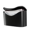 Umbra Postino Wall Mailbox, Steel Entryway Letter Box, Black view 1