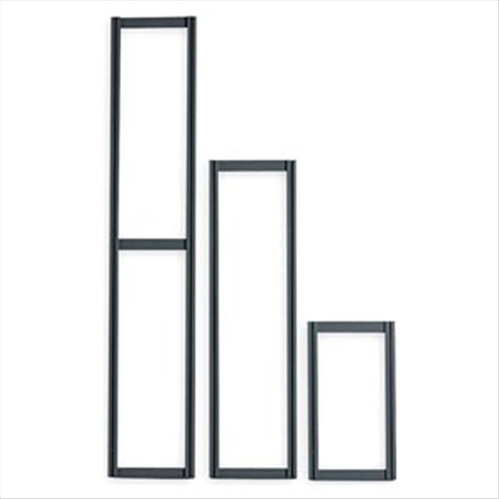 Quantum Storage Systems QTF70 Clear Tip Out Bin Frames, 70" Height