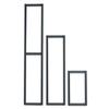 Quantum Storage Systems QTF70 Clear Tip Out Bin Frames, 70" Height view 1