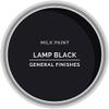 General Finishes Water Based Milk Paint, 1 Quart, Lamp Black view 2